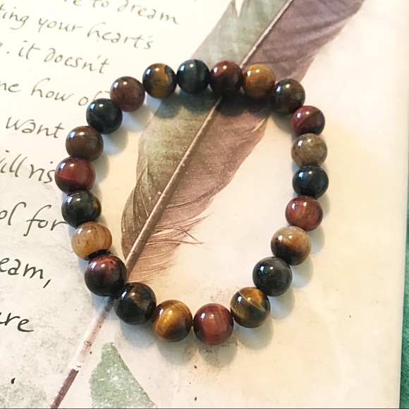Tigers Eye Bracelet Clarity and Protective Energy - Picture 3 of 6